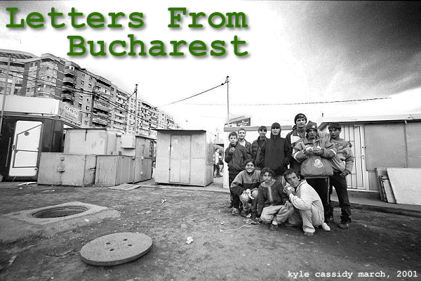 letters from bucharest